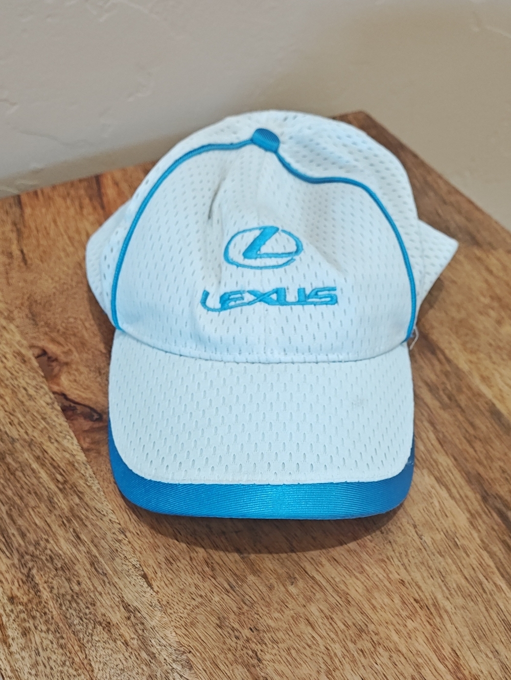Lexus Women’s White and Blue Logo Performance Cap